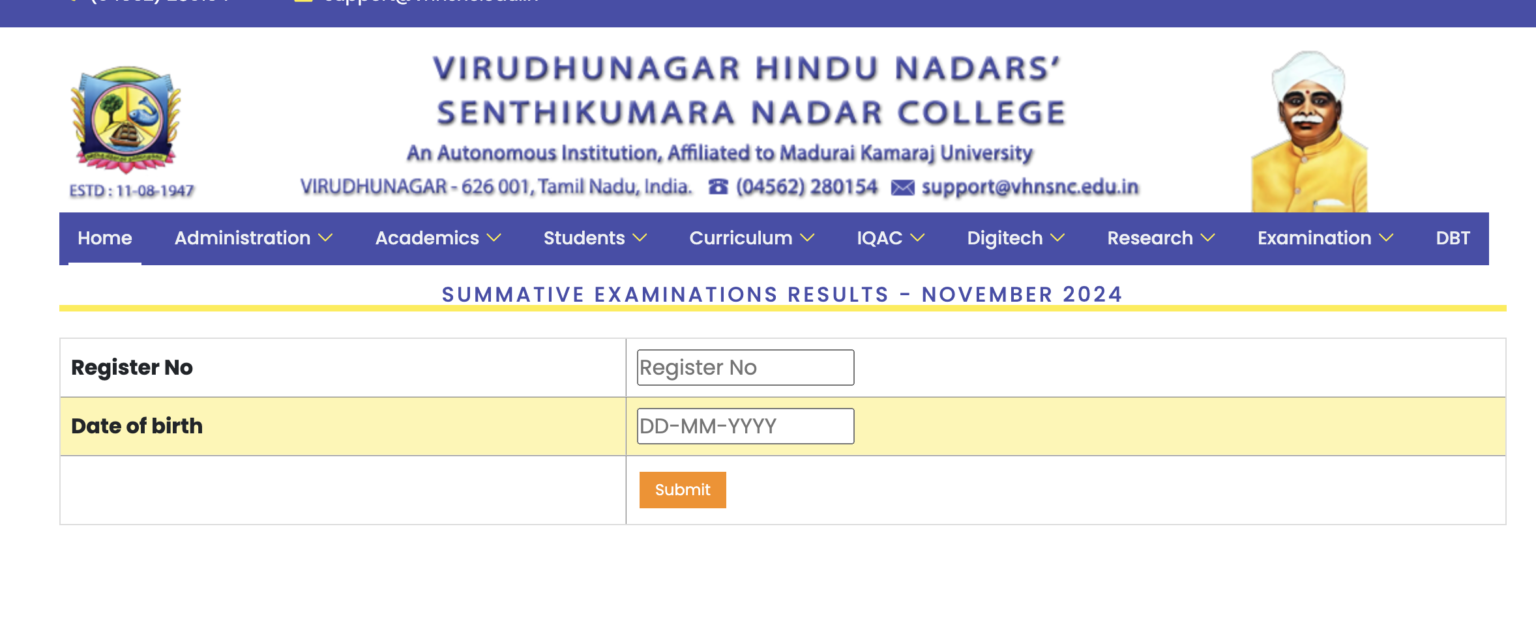 vhnsnc-summative-exam-results-2025-download-marksheet-ba-b-com-b-sc